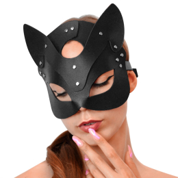Маска Кішечки Art of Sex - Cat Mask, Чорний - - фото №2