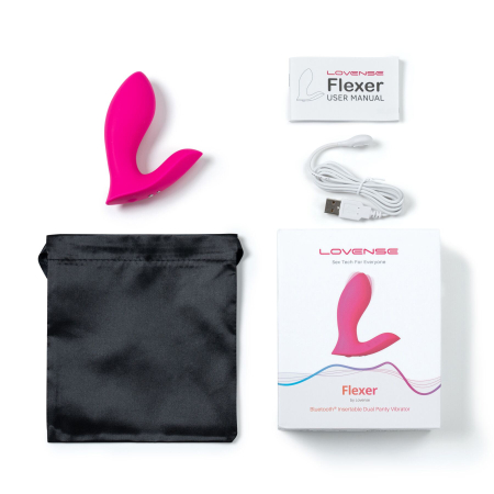 Смарт-вібратор у трусики Lovense Flexer, манливий рух + вібрація, стимуляція клітора та точки G - фото №5