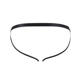 Чоловічі відкриті сліпи Passion 034 OPEN LUKE XXL/XXXL Black, екошкіра - - фото №6