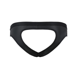 Чоловічі сліпи з вирізами Passion 041 SLIP JOE L/XL Black, екошкіра, відкриті сідниці - - фото №6