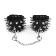 Наручники з шипами Art of Sex - Rose Spiked Leather Handcuffs, натуральна шкіра - фото №3