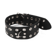 Нашийник Art of Sex - Tessa, натуральна шкіра, колір чорний - фото №4