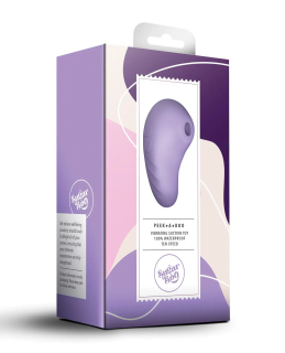 Вакуумний стимулятор з вібрацією SugarBoo Peek-A-Boo, 10 режимів - - фото №4