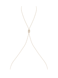 Ланцюжок для бюста з кулоном-совою Obsessive Bijou 901 - - фото №3