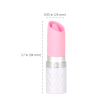 Вібратор Pillow Talk Lusty Luxurious Flickering Massager - Pink Вібратор Pillow Talk Lusty Luxurious Flickering Massager - Pink - фото №2