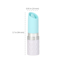 Вібратор Pillow Talk Lusty Luxurious Flickering Massager - Teal - - фото №2