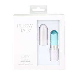 Вібратор Pillow Talk Lusty Luxurious Flickering Massager - Teal - - фото №7