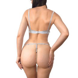 Набір сексуальної білизни Art of Sex - Sweet Angel, розмір XS-M, колір білий - - фото №2