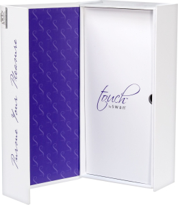 Вібратор-кролик Touch by SWAN - Trio Purple, сенсорне керування, ротація, діаметр 3,8 см - - фото №8