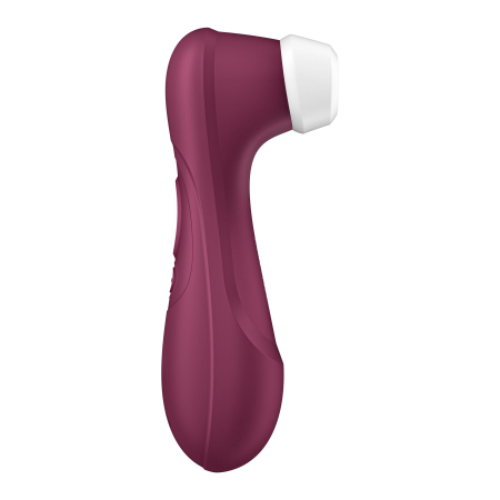 Вакуумний кліторальний стимулятор Satisfyer Pro 2 Generation 3 with Liquid Air Wine Red - фото №3
