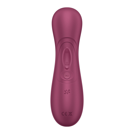 Вакуумний кліторальний стимулятор Satisfyer Pro 2 Generation 3 with Liquid Air Wine Red - фото №5