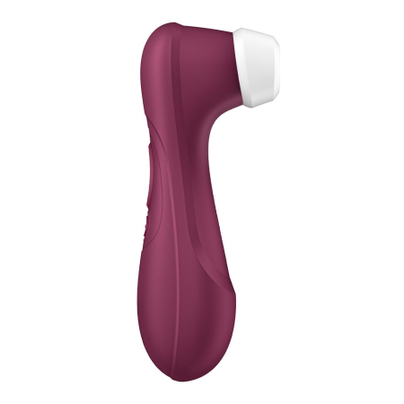Вакуумний кліторальний стимулятор Satisfyer Pro 2 Generation 3 with Liquid Air Connect App Wіnе Red - фото №3