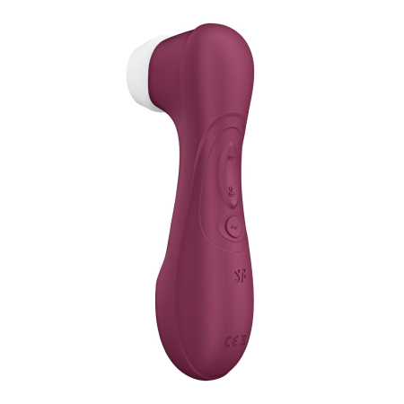 Вакуумний кліторальний стимулятор Satisfyer Pro 2 Generation 3 with Liquid Air Connect App Wіnе Red - фото №4