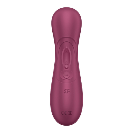 Вакуумний кліторальний стимулятор Satisfyer Pro 2 Generation 3 with Liquid Air Connect App Wіnе Red - фото №5