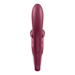 Вібратор-кролик Satisfyer Touch Me Red, подвійний відросток, 3 потужні мотори - - фото №3