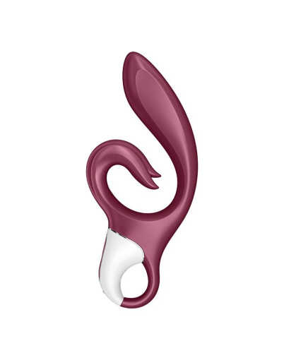 Вібратор-кролик Satisfyer Love Me Red, гнучкий, відросток з потрійним кінчиком №3