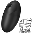 Вакуумний стимулятор Satisfyer Vulva Lover 3 Black Вакуумний стимулятор Satisfyer Vulva Lover 3 Black - фото №1