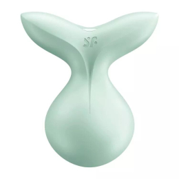 Мінівібромасажер Satisfyer Viva la Vulva 3 Mint - - фото №3