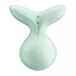 Мінівібромасажер Satisfyer Viva la Vulva 3 Mint - - фото №2