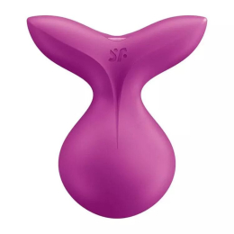 Мінівібромасажер Satisfyer Viva la Vulva 3 Violet - - фото №4