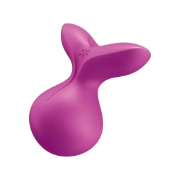 Мінівібромасажер Satisfyer Viva la Vulva 3 Violet - фото