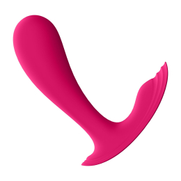 Смарт-вібратор у трусики Satisfyer Top Secret Pink вагінально-кліторальний, 2 мотори - - фото №3