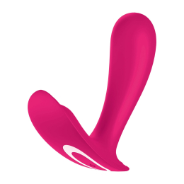 Смарт-вібратор у трусики Satisfyer Top Secret Pink вагінально-кліторальний, 2 мотори - - фото №2