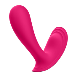 Смарт-вібратор у трусики Satisfyer Top Secret Pink вагінально-кліторальний, 2 мотори - - фото №4
