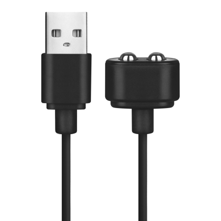 Зарядка (запасний кабель) для іграшок Satisfyer USB charging cable Black - фото