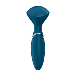 Вібромасажер Satisfyer Mini Wand-er Blue - - фото №3