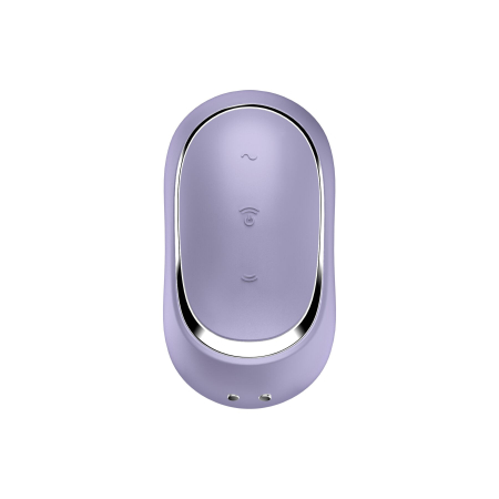 Вакуумний стимулятор із вібрацією Satisfyer Pro To Go 2 Violet - фото №4