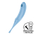 Вібратор для клітора з вакуумною стимуляцією Satisfyer Twirling Pro Blue - фото