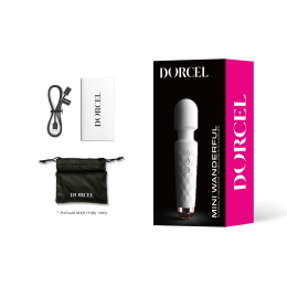 Мінівібромасажер Dorcel Wand Mini Wanderful White - - фото №5