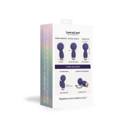 Мінівібромасажер Love To Love Itsy Bitsy – Midnight Indigo - - фото №7