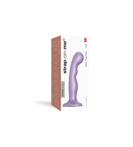 Насадка для страпона Strap-On-Me Dildo Plug P&G Lilas Metallic M - №4
