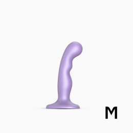 Насадка для страпона Strap-On-Me Dildo Plug P&G Lilas Metallic M 