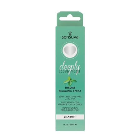 Спрей для мінету Sensuva Deeply Love You Spearmint (29 мл), для глибокого мінету - фото №5