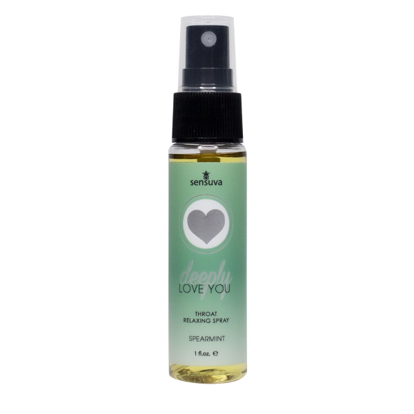 Спрей для мінету Sensuva Deeply Love You Spearmint (29 мл), для глибокого мінету - фото
