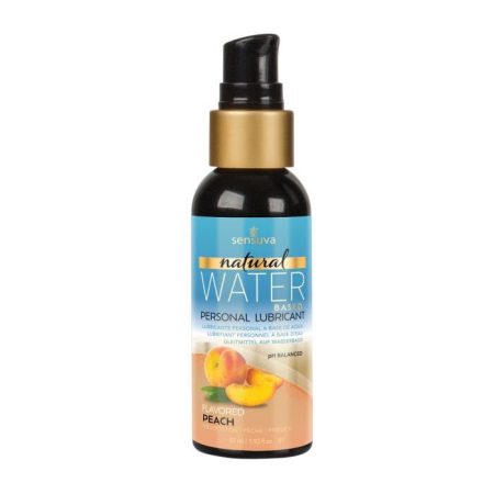 Змазка на водній основі Sensuva Natural Water-Based Peach (57мл) без гліцерину та парабенів - фото