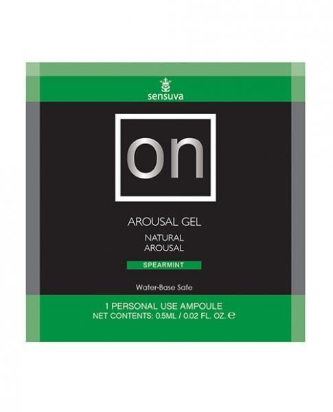 Пробник збуджувального гелю Sensuva — ON Arousal Gel for Her Spearmint (6 мл) - фото