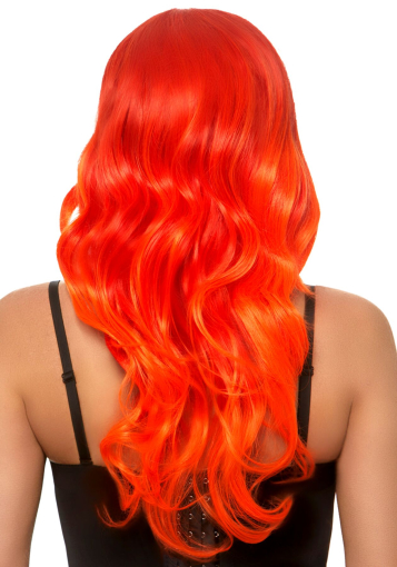 Руда перука омбре Leg Avenue Ombre long wavy wig, довга, локони, 61 см - фото №2