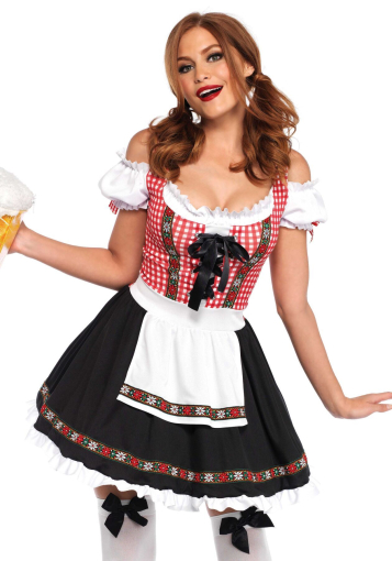 Баварський костюм «Октоберфест» Leg Avenue Beer Garden Babe S - фото №3