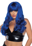 Хвиляста перука Leg Avenue Misfit Long Wavy Wig Blue, довга, реалістичний вигляд, 61 см - фото №1