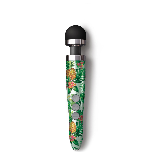 Вібромасажер DOXY Die Cast 3R - PINEAPPLE, дуже потужний, перезаряджуваний, металевий корпус - фото
