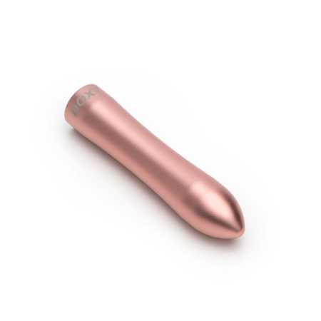 Потужна віброкуля DOXY ROSE GOLD у металевому кейсі, ультрагладенька, 7 режимів - фото №2