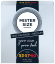 Набір презервативів Mister Size - pure feel - 53–57–60 (3 condoms), 3 розміри, товщина 0,05 мм - фото №3