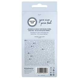 Презервативи Mister Size - pure feel - 47 (10 condoms), товщина 0,05 мм - - фото №3
