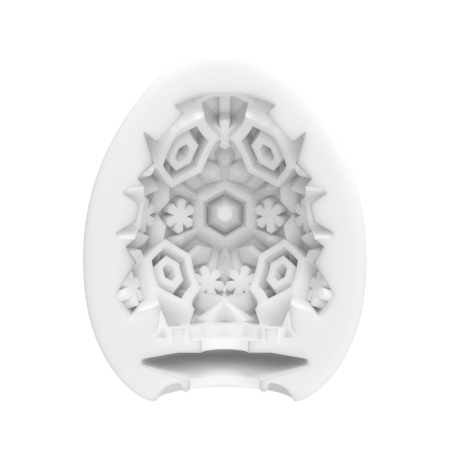 Мастурбатор-яйце Tenga Egg Snow Crystal з охолоджувальним лубрикантом - фото №2