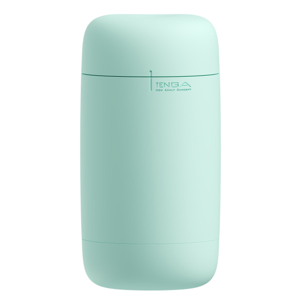 Мастурбатор TENGA PUFFY MINT GREEN, ультрам’який матеріал, багаторазовий, наскрізний - фото
