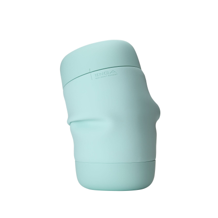 Мастурбатор TENGA PUFFY MINT GREEN, ультрам’який матеріал, багаторазовий, наскрізний - фото №5
